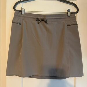 Kyodan Light Gray Skirt with Elastic Waist